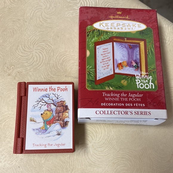 Vintage 2001 Winnie the Pooh Tracking the Jagular ornament - Picture 2 of 7